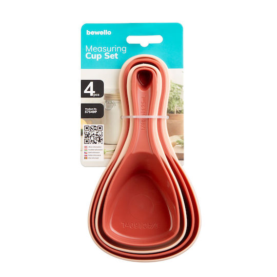 Bewello Măsură de Bucătărie din Plastic 60ml 4buc