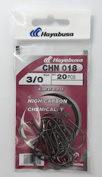 Fishing Hooks Hayabusa Chn-018 No18 Fishing Hooks Hayabusa Chn-018 No18