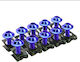 10 Quantity Decorative M6 6mm Motorcycle Fairing Bolts Yamaha Honda Suzuki Ktm Blue