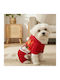 Bonnie Waterproof Jacket Christmas Dog Jumpsuit "Merry Christmas" Hood & Buttons Medium Bonnie