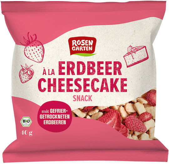 Rosen Garten Organic Salty Snacks with flavor Chocolate 40gr