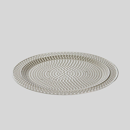 Δίσκος Serving Platter made of Porcelain Gold