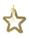 Iliadis Plastic Christmas Decorative Pendant Star 32cm Gold
