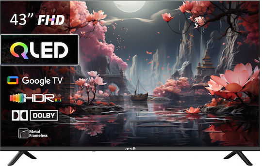 Arielli Smart Television 43" 4K UHD QLED QLED-43UD10GTV HDR (2025)