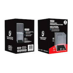Evoretro Acrylic Display Case Mini Figures Single Stackable Evoretro Acrylic Display Case Mini Figures Single Stackable