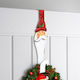 Metal Support Wreath Door Decoration – Santa Claus Model – 38 Cm