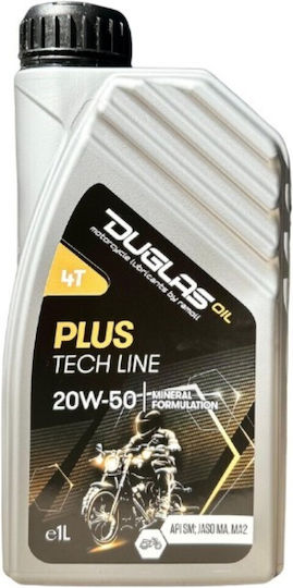 Ulei de motocicletă pentru motoare în patru timpi 20W-50 1lt