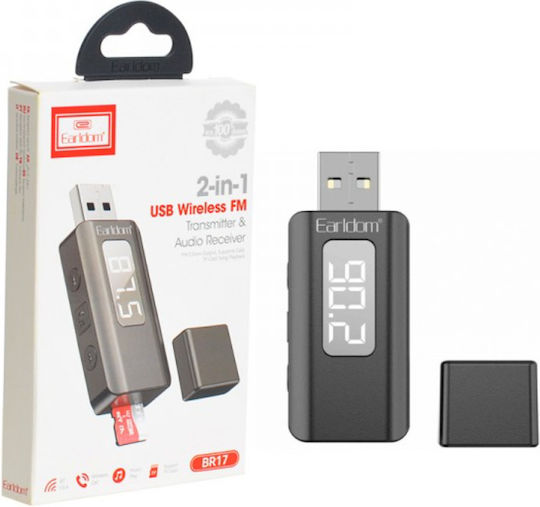 Earldom FM Car Transmitter with Bluetooth / USB