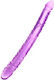 Realistic Double Dildo Purple 33.5 Cm
