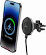 iPEAX Car Mobile Mount with Magnet and Wireless Charging MagSafe Black