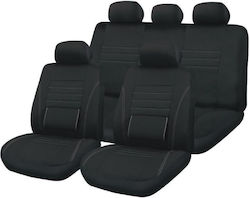 Kaver Car Cover Set 11pcs Comfy Black