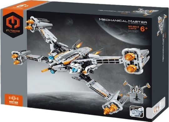 IM Master Building Blocks Mechanical Star Military Ship for 6+ Years 1018 Pieces