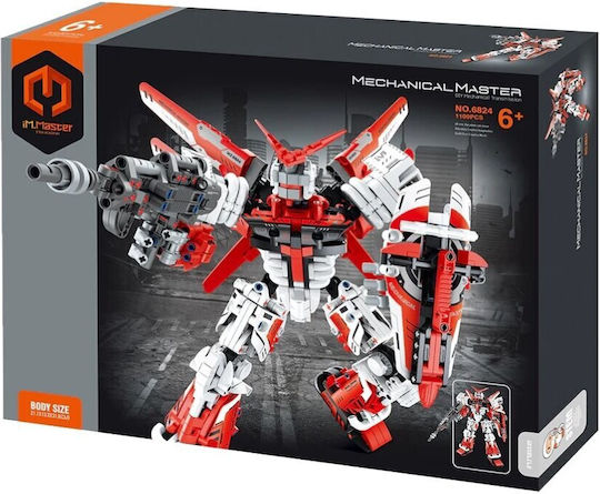 IM Master Bauklötze Mechanical Mecha Warrior für 6+ Jahre 1100 Stück