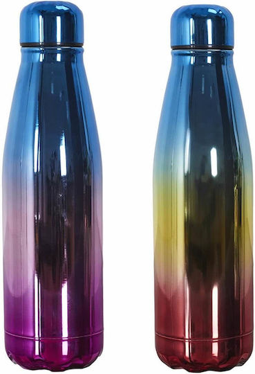 Cook Concept Μπουκάλι Θερμός Γυάλινο 500ml Electroplate M12