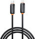 XO Regular la Cablu Lightning 27W Negru 1m