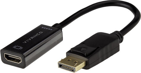 Vivanco Μετατροπέας DisplayPort male σε HDMI female 1τμχ