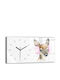 Tulup Deer Glass Kids Wall Clock 60x30cm