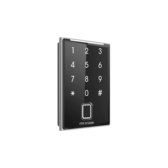 Mifare Proximity Reader Fingerprint Integrated Keyboard Bluetooth Wiegand Rs485 Hikvision Ds-k1109dkfb