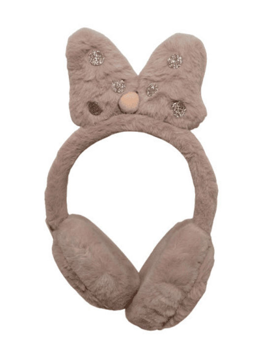 Kids Beanie Fur Pink