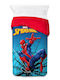 Παιδικό Κουβερτοπάπλωμα Μονό Spiderman Μπλε 160x250εκ.