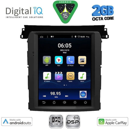 Digital IQ Car Audio System for Subaru Forester / Impreza 2012-2014 (Bluetooth/USB/WiFi/GPS/Apple-Carplay/Android-Auto) with Touch Screen 4.1"