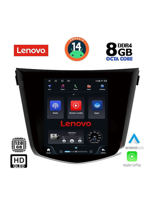 Lenovo Автомобилна Аудио Система (Блутут/USB/WiFi/GPS/Apple-Carplay/Android-Auto)
