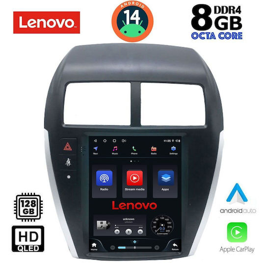 Lenovo Car Audio System for Mitsubishi Asx 2009-2020 (Bluetooth/USB/WiFi/GPS/Apple-Carplay/Android-Auto)