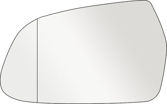 Left Mirror Glass Compatible Audi A3 8p A4 B8 8k A5 8t8