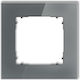 Icon Universal Frame Single Square Glass Effect Frame Graphite Bottom Graphite Matt 28-28-irsk-1