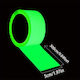 Roll Self-Adhesive Green Tape Glows in the Dark Dimensions 5.0 Cm X 3.0 Meter