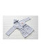 Vesta Home Kids Hooded Bathrobe Grey