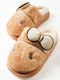 Winter Women's Slippers Brown