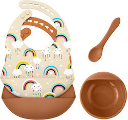 Queen Mother Silicone Feeding Set 4pcs