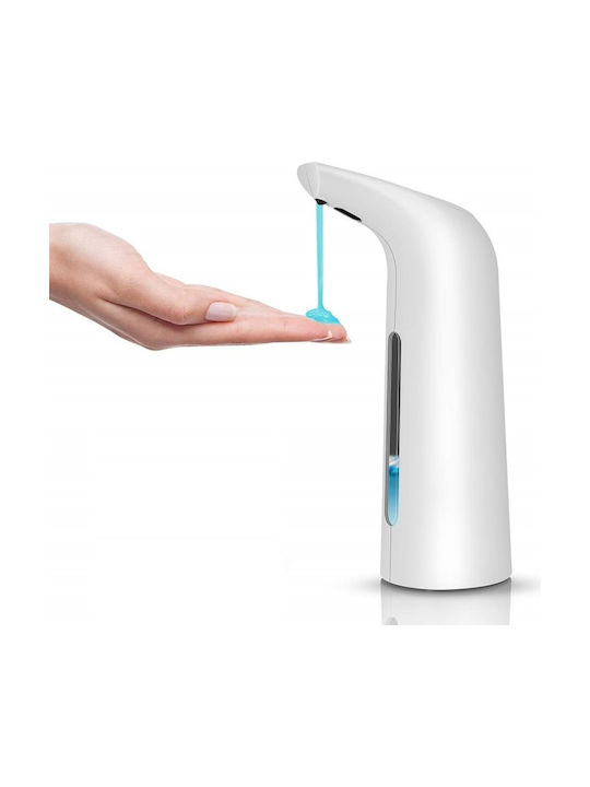 Dispenser Kitchen made of Stainless Steel with Automatic Dispenser White 400ml