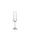 Secret de Gourmet Selenga Set de pahare de sampanie / Vin alb din Sticlă Cu picior 160ml 6buc