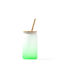 Dalby Mug Glass with Lid Green 350ml