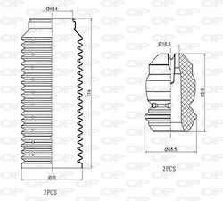 Κιτ Προστασιας Σκονης Fiat Punto 176 Κιτ Προστασιας Σκονης Fiat Punto 176