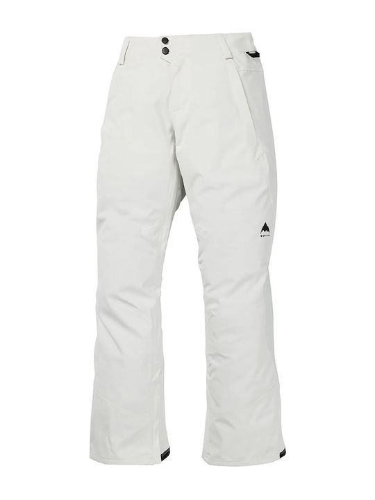 Burton Reserve 2l Stretch 3026810AR00 Women's Trousers for Ski & Snowboard White