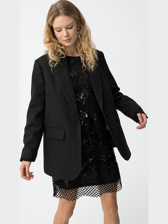 Tiffosi Blazer pentru femei Sacou Black