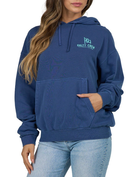 Women's Sweatshirt Hooded Navy