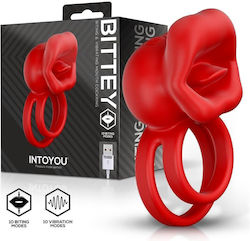 Bittey Cock Ring Vibration Biting