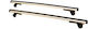 Hermes Aluminum Car Roof Bars for Ford Escort 3D 1991-2001 Set with Roof Rack Legs