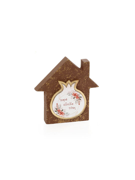 Zivas Tabletop Lucky Charm Home Brown 10cm 1pcs