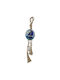 Marhome Hanging Lucky Charm Blue made of Glass 44cm 1pcs