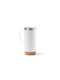 Glas aus Metall in Weiß Farbe 600ml