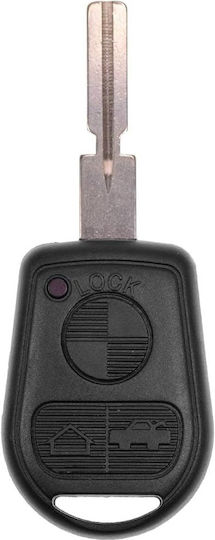 Techstar Car Key Case Bmw E36 E31 E38 E39 E40 3 Buttons Hu58 Blade