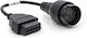 Techstar Adapter Kabel Nachrüstbar Kompatibel Mit Iveco Nutzfahrzeugen 38 Pin Zu OBD 2 16 Pin