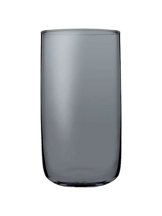 Pasabahce Set of Glasses Water made of Glass in Black Color 365ml 6pcs