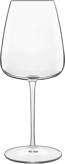 Luigi Bormioli Sangiovese / Chianti Set of White Wine Glasses Crystal Red 550ml 6 Pieces