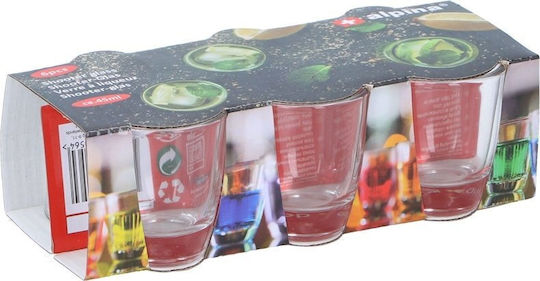 Alpina Чаши за Шот от Стъкло 45ml 6 Броя Alpina Чаши за Шот от Стъкло 45ml 6 Броя